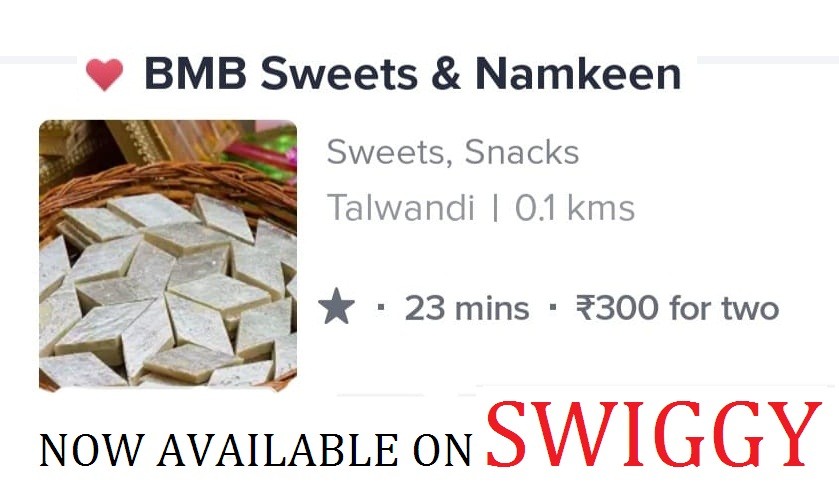 B.M.B. SWEET AND NAMKEEN SHOP 